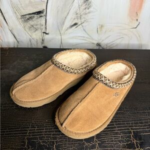 UGG Tan Slip-On Loafers size 2